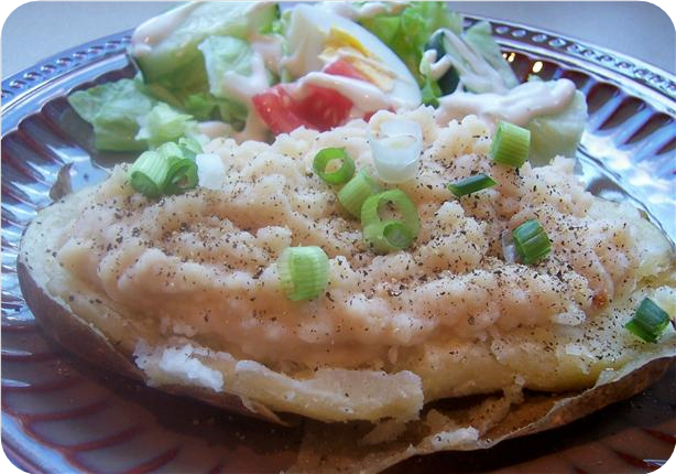 Simple Twice Baked Potatoes