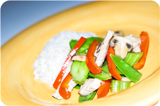 Pork and Vegetable Stir-Fry for One