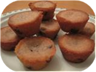 Small Batch of Chewy Mini Muffin-Cookies