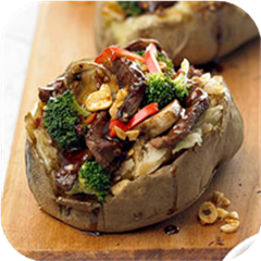 Stuffed spuds 