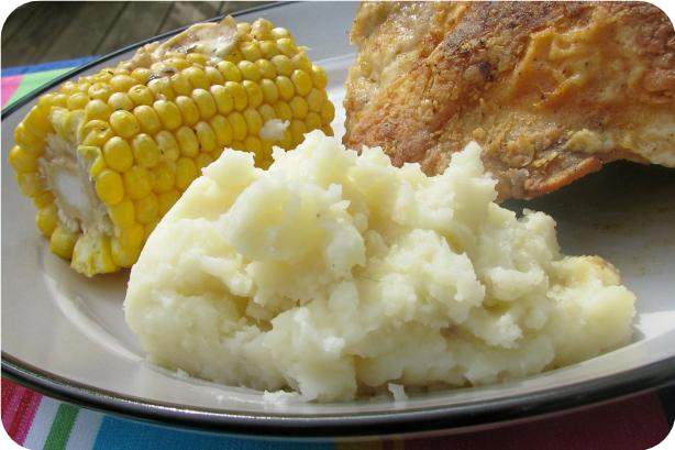Top of the Line Garlic Mashed Potatoes