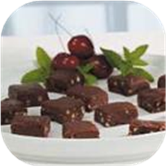 Almond Cherry  Fudge
