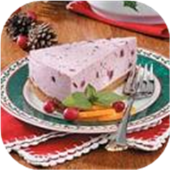 Chilled Cranberry Cheesecake