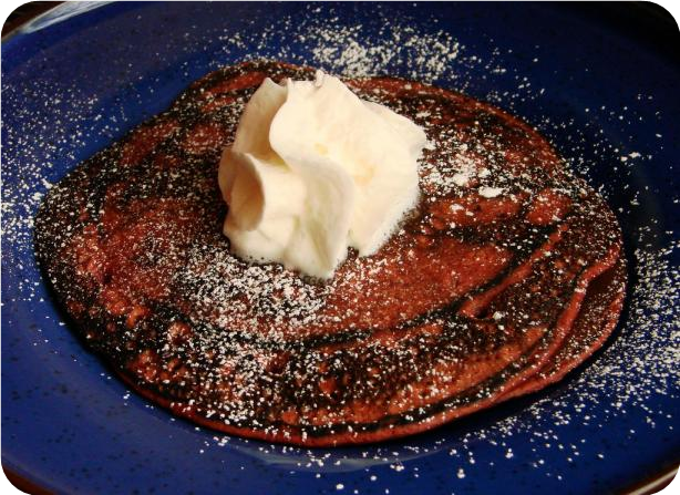 Red Velvet Pancakes