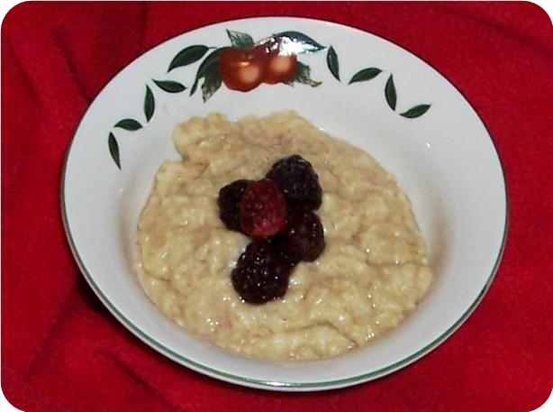Diabetic Maple and Ginger Oatmeal