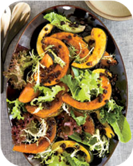 Ginger-Roasted Winter Squash