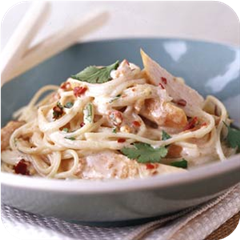 Thai-chicken pasta 