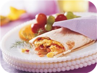Smoked Salmon and Egg Wraps (Crowd Size)