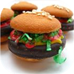 Hamburger Cookies