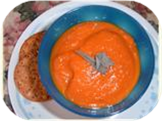 Gingered Carrot Soup With Sage