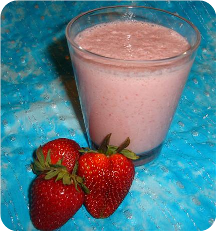 Strawberry and Orange Smoothie