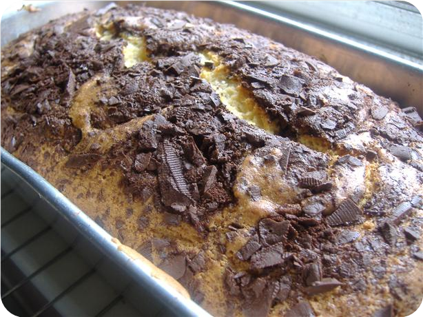 Chocolate Ribbon Cake
