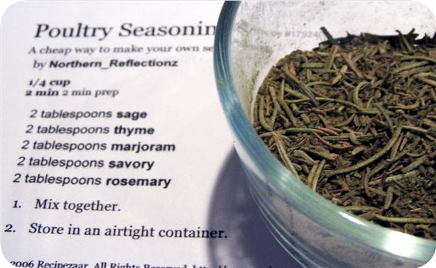 Poultry Seasoning