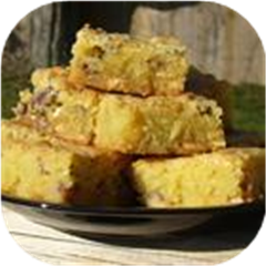 White Chocolate Blondie Brownies