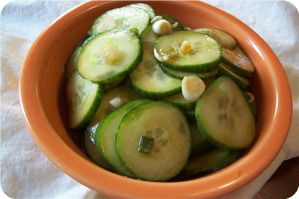 Oriental Marinated Cucumber Salad