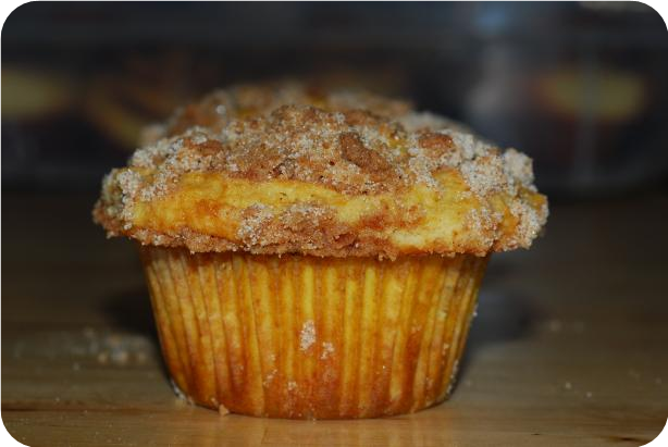 Eggnog Muffins With Nutmeg-Streusel Topping