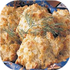 Flaky Dill Biscuits