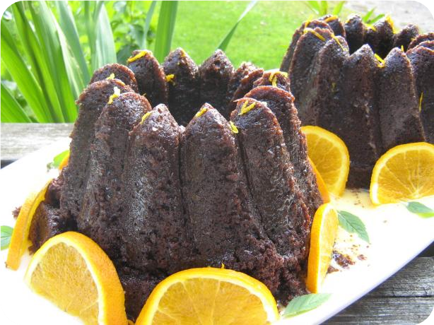Zucchini Chocolate Orange Cake