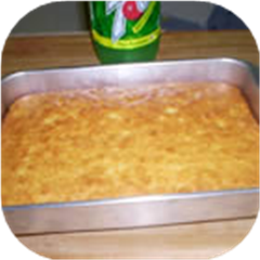 Seven-Up™  Mud, Fruit Slide Cake