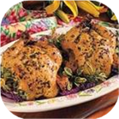 Herb-Roasted Game Hens
