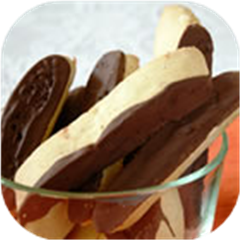 Chocolate Dipped Orange Biscotti