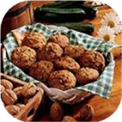Zucchini-Chocolate Chip Muffins