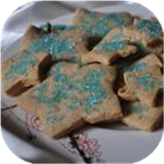 Brown Sugar Spiced Shortbread