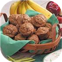 Honey Banana Muffins