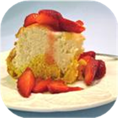 Two Part Angel Cake