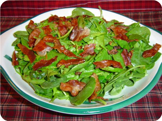 Hot Bacon Dressing (For Spinach Salad)