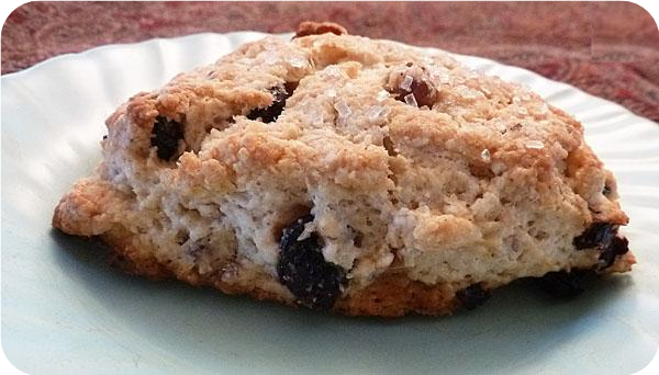 Blueberry and Pecan Scones