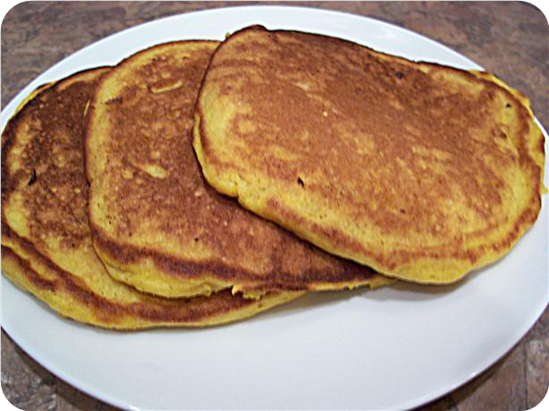Easy Pumpkin Pancakes