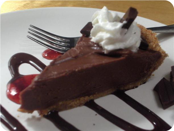 Silky Chocolate Peanut Butter Pie