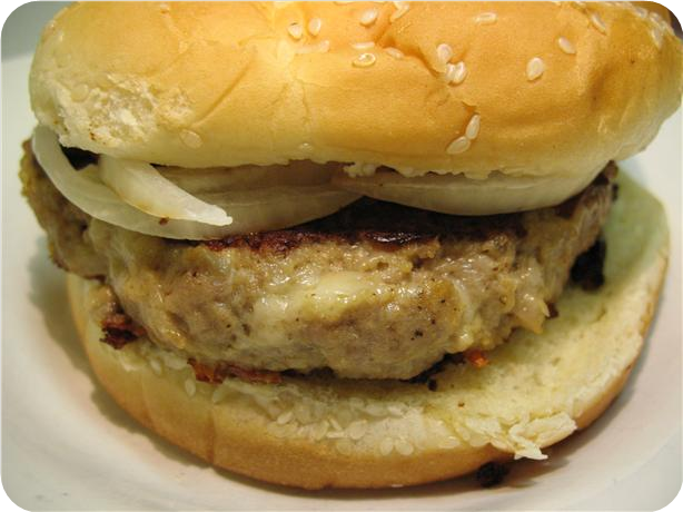 Swiss Turkey Burger
