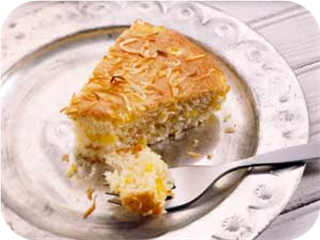 Tropical coffee cake 