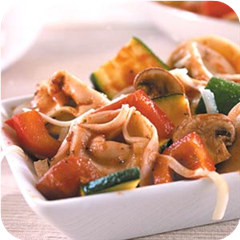 Tortellini and veggies 