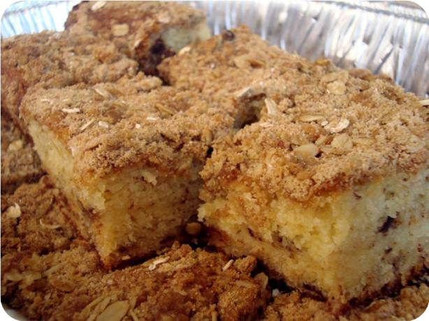 Crumb Cake or Coffee Cake With Easy Streusel Topping