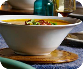 Butternut squash bisque 
