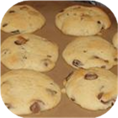 Sour Cream Chocolate Chip Cookies