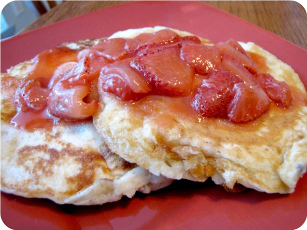 Banana Berry Pancakes