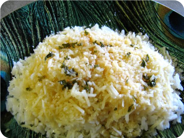 Parmesan Buttered Rice