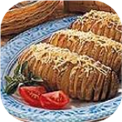Roasted Fan-Shaped Potatoes