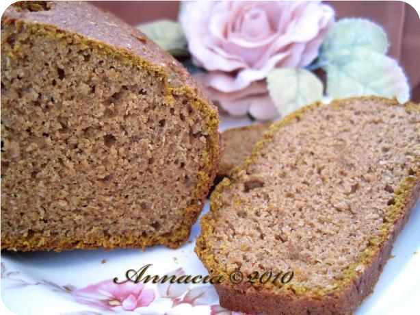Whole Wheat Pumpkin Gingerbread