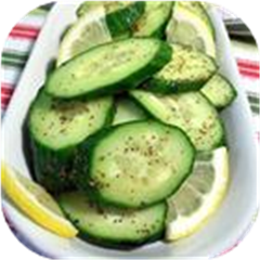 Lemony Cucumbers