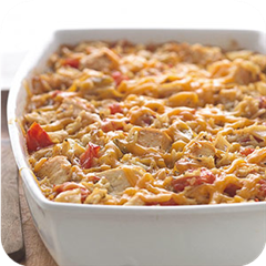 Tex-mex chicken and rice casserole 