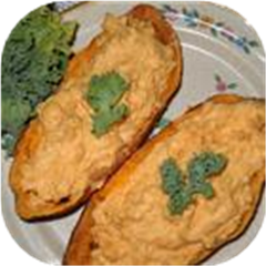 Twice Baked Sweet Potatoes