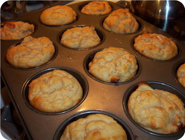Maple Syrup Banana Muffins