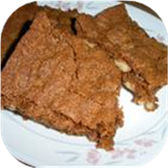 Chewy Walnut Bars