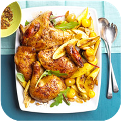 Chicken with Summer Squash