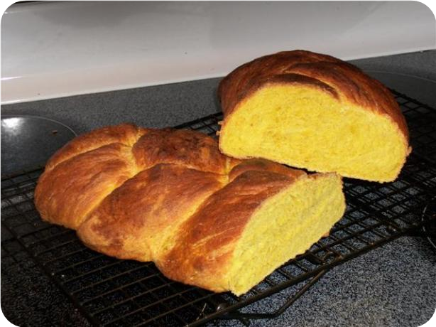 Challah II With Maple Syrup Glaze (Eggless Version)